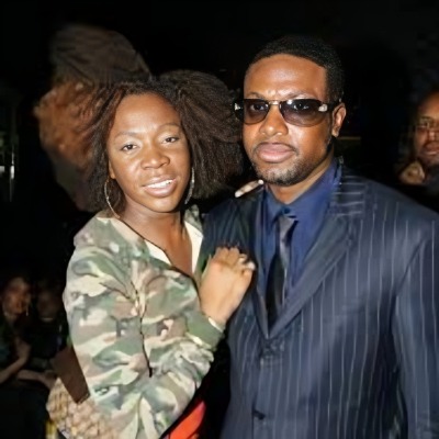 India Arie and Chris Tucker posed together for a photoshoot.